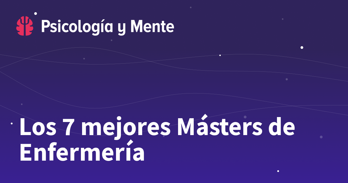 Los 7 mejores Másters de Enfermería